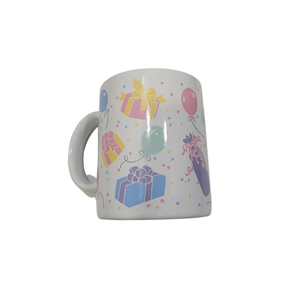 Vintage Hallmark Happy Birthday Coffee Mug / Cup (From 1986) - Holds 12 oz - Picture 2 of 5